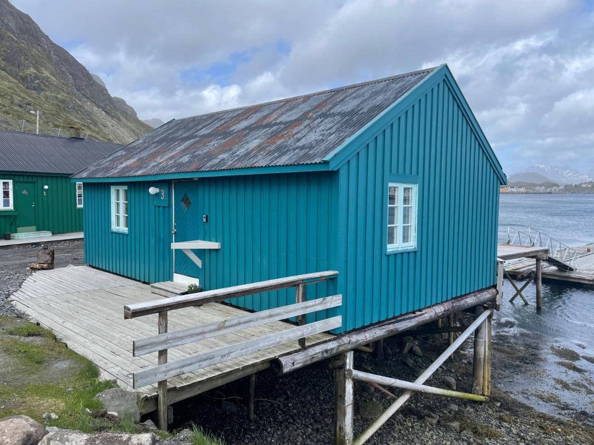 Kraemmervika Rorbuer - Rustic Cabins In Lofoten Ballstad Exterior foto