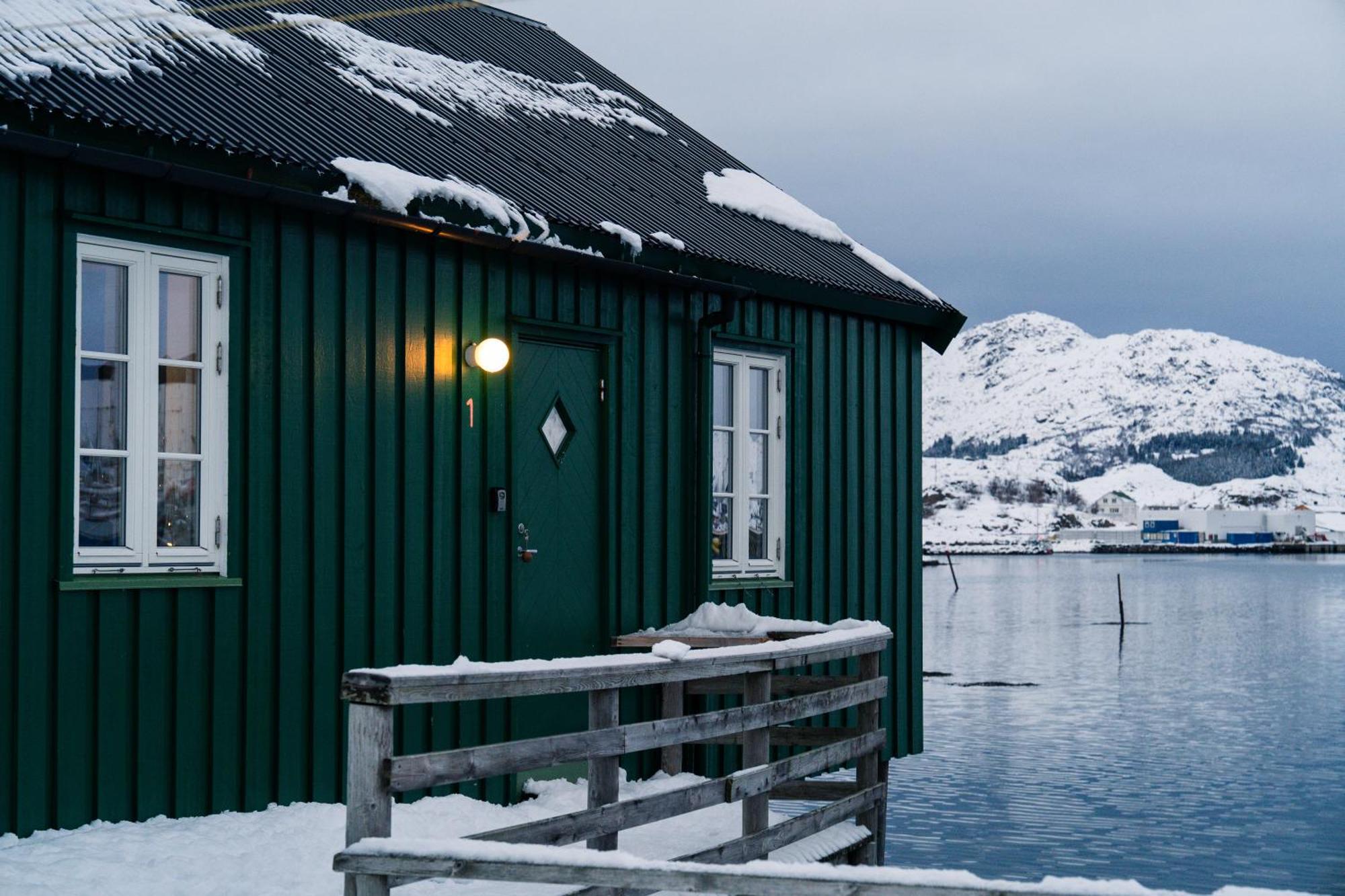 Kraemmervika Rorbuer - Rustic Cabins In Lofoten Ballstad Exterior foto