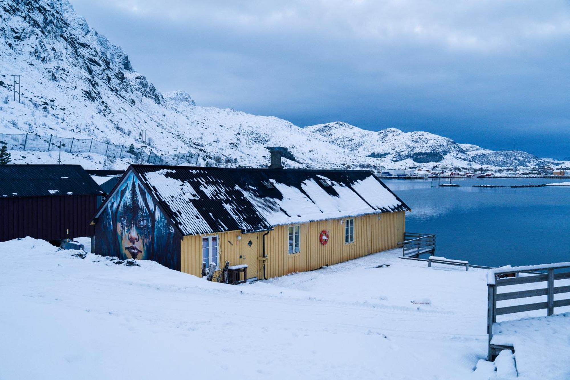 Kraemmervika Rorbuer - Rustic Cabins In Lofoten Ballstad Exterior foto