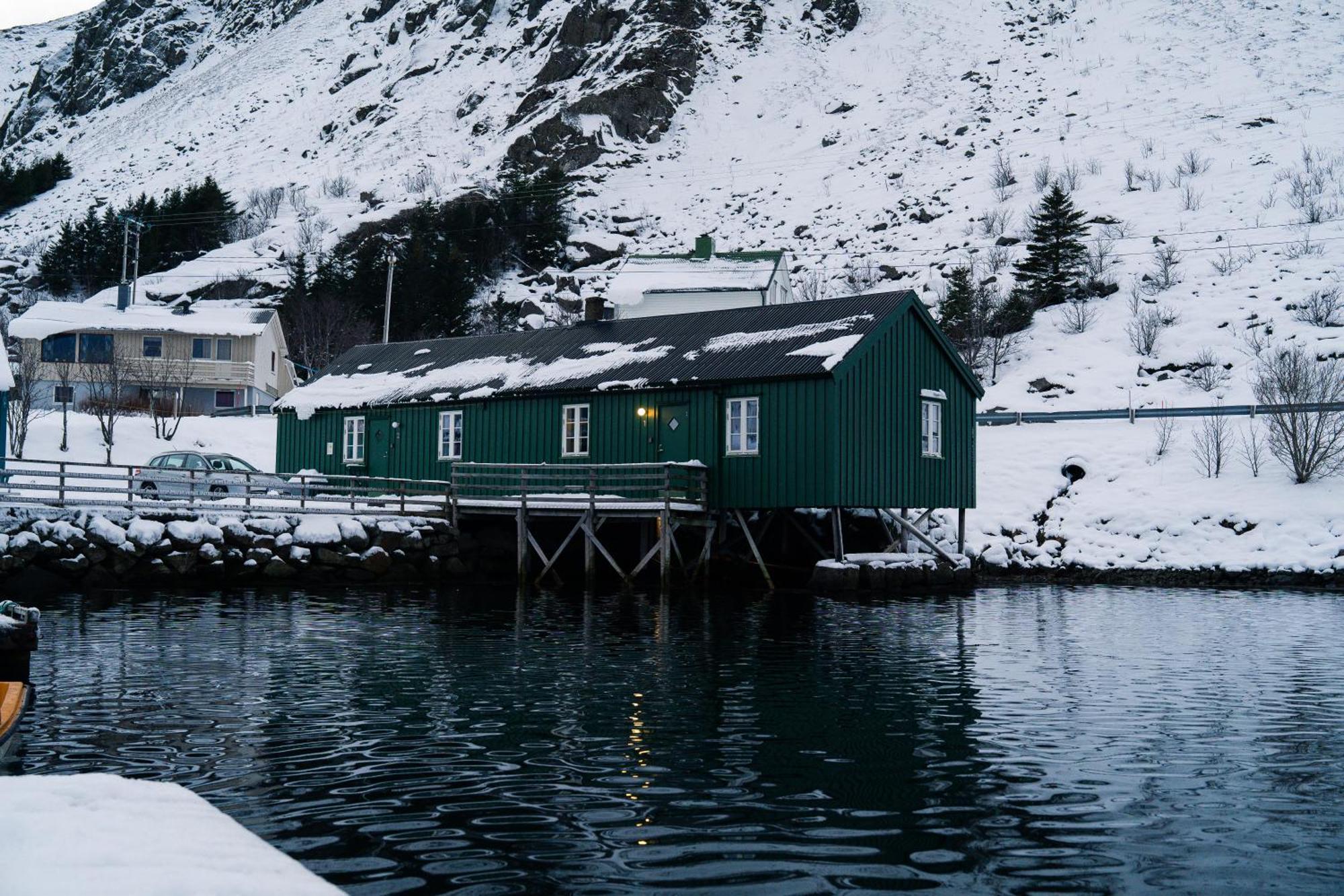 Kraemmervika Rorbuer - Rustic Cabins In Lofoten Ballstad Exterior foto